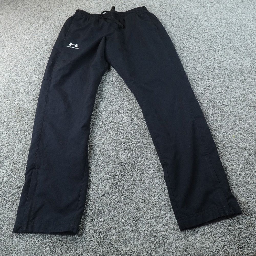 Under Armour Pants Mens L Black Drawstring Loose Training Sweatpants Jogger Gym